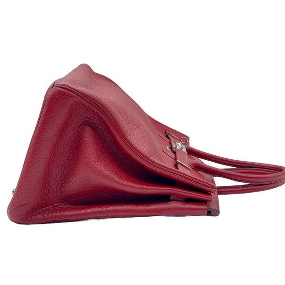 Hermes Birkin Togo 35 Red/Silver - Picture 4 of 10